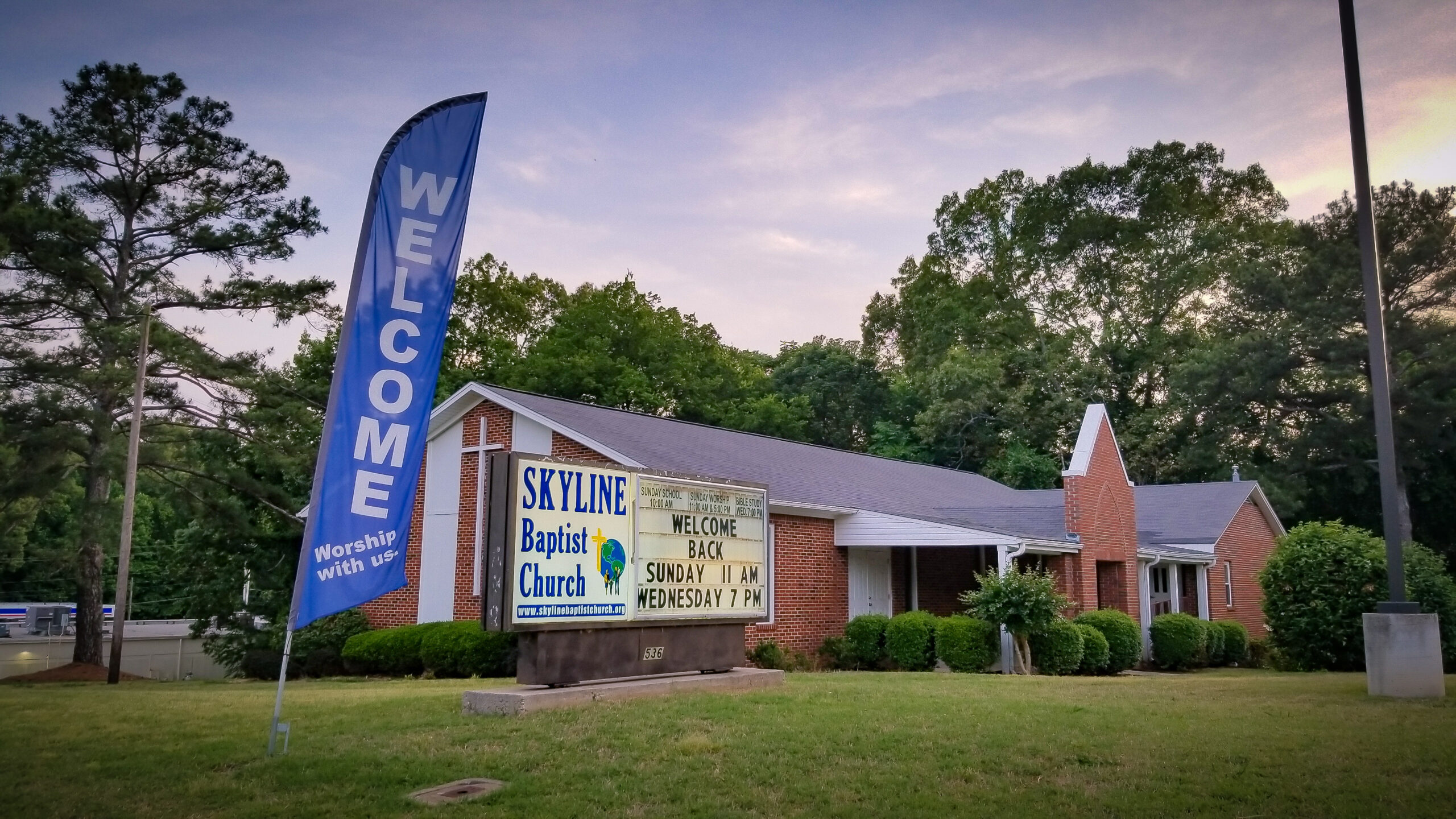 SBC_WelcomeBack | Skyline Baptist Church